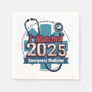 Ik heb de 2025 Emergency Medicine gematcht Servet