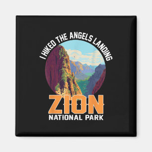 Ik heb de Angels Landing Zion National Park Hiki g Magneet