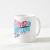 Ik heb de Aquapocalypse overleefd Koffiemok (Voorkant rechts)