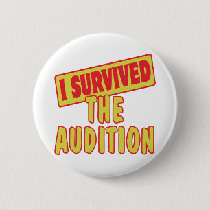IK HEB DE AUDITIE OVERTUIGD RONDE BUTTON 5,7 CM