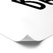 Ik heb de Bao-wer Funny Dimsum Pun Poster (Hoek)