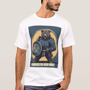 Ik heb de berenmarkt overleefd – Financiële krijge T-shirt