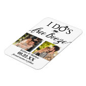 Ik heb de beste en gratis Booze Moderne bruiloft o Magneet (Linkerzijde)