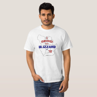 IK HEB DE BLIZZARD VAN '78 OVERLEVEN T-SHIRT