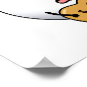 Ik Heb De Blues Grappige Oogbal Muziekgrap Poster (Hoek)