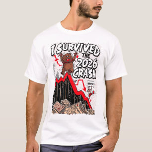 Ik heb de crash van 2026 overleefd t-shirt