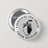 Ik heb de cruise shutdown overleefd ronde button 5,7 cm (Voorkant /achterkant)