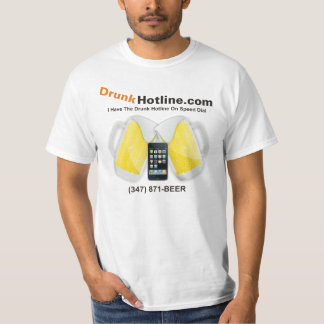 Ik heb de Drink hotline op snelheidswijzerplaat T-shirt