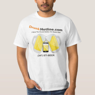 Ik heb de Drink Hotline op Snelheidswijzerplaat T-shirt
