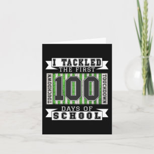 Ik heb de eerste 100 dagen van de school aangepakt kaart