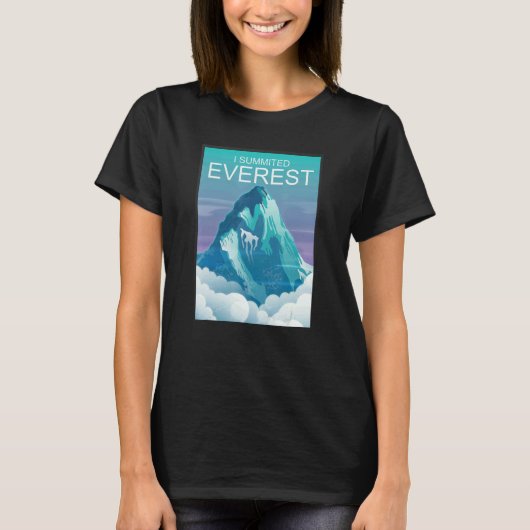 Ik heb de Everest Mountain Summit bijeengeroepen T-shirt (Voorkant)