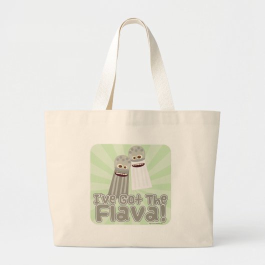 Ik heb de Flava. Grote Tote Bag (Voorkant)