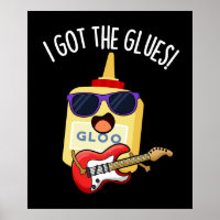 Ik heb de Glues Funny Blues Pun Dark BG