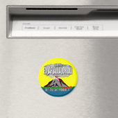 Ik heb de IJslandse vulkaan overleefd Magneet (Insitu (Vaatwasser))