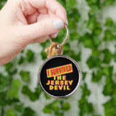 IK HEB DE JERSEY DEVIL OVERLEVEN SLEUTELHANGER (Hand)