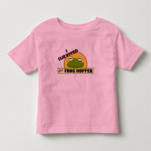 Ik heb de kikkerhoer overleefd kinder shirts