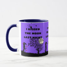 ik heb de maan gisteravond gekust