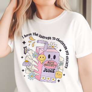 Ik Heb de Moed om Mijn Angst Aan te Pakken Tri-Blend Shirt