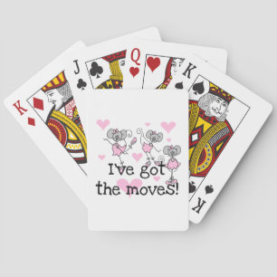 Ik Heb de Moves Ballerina T-shirts en Cadeaus Pokerkaarten