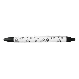 Ik heb de muziek in me zwarte inkt pen
