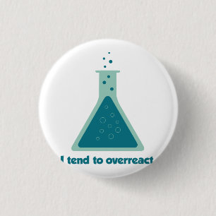 Ik heb de neiging om te reageren op de scheikundew ronde button 3,2 cm