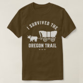 Ik heb de Oregon Trail 1 overleefd T-shirt (Design voorkant)
