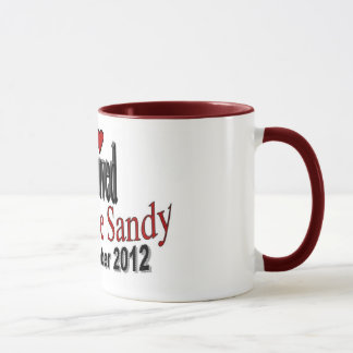 Ik heb de orkaan Sandy Coffee Mok overleefd