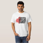 Ik heb de orkaan Sandy T-Shirt overleefd (Voorkant volledig)