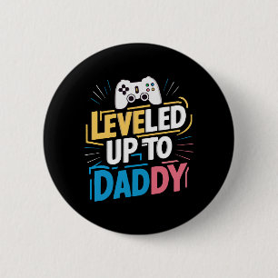 Ik heb de pappie opgehaald. ronde button 5,7 cm