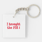 Ik heb de Pie Pi Day Sleutelhanger meegenomen (Achterkant)