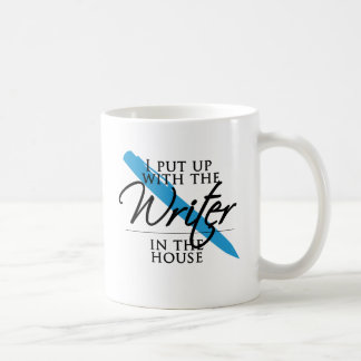 Ik heb de schrijver in dit Huis bij me neergezet Koffiemok