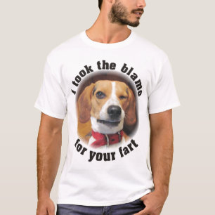 Ik heb de schuld genomen van je winderende Beagle  T-shirt