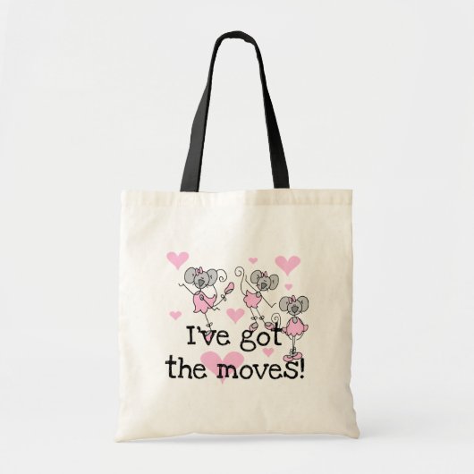 Ik heb de T-shirts van Moves Ballet en Gifts Tote Bag (Voorkant)
