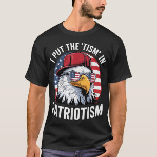 Ik heb de term in het Amerikaans patriottisme gepl T-shirt