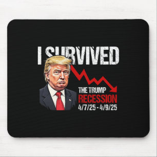 Ik heb de Trump-recessie overleefd 4725 4925 Trump Muismat