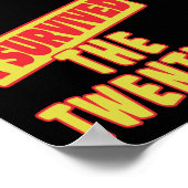 IK HEB DE TWEE KANSEN OVERTUIGD POSTER (Hoek)