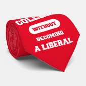 Ik heb de universiteit overleefd zonder een libera stropdas (Opgerold)