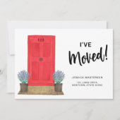 Ik heb de voordeur beweegt aankondiging (Voorkant)