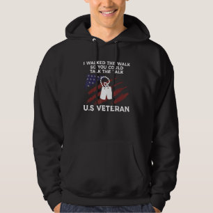 Ik heb de wandeling gemaakt zodat jij het gesprek hoodie