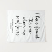 Ik Heb De Ware Trouw Achtergrond Custom Wandkleed (Voorkant (horizontaal))