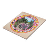 Ik heb de weg naar Hana overleefd Tegeltje (Zijkant)