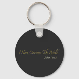 Ik Heb De Wereld Overwonnen Johannes 16:33 Sleutelhanger