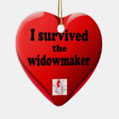 Ik heb de Widowmaker Keramisch Ornament overleefd (Rechts)