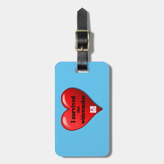 Ik heb de Widowmaker overleefd Bagagelabel (Voorkant verticaal)