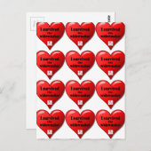 Ik heb de Widowmaker overleefd Briefkaart (Voorkant / Achterkant)