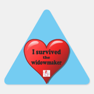 Ik heb de Widowmaker overleefd Driehoek Sticker