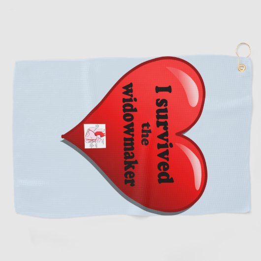 Ik heb de Widowmaker overleefd Golfhanddoek (Horizontaal)