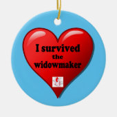 Ik heb de Widowmaker overleefd Keramisch Ornament (Voorkant)