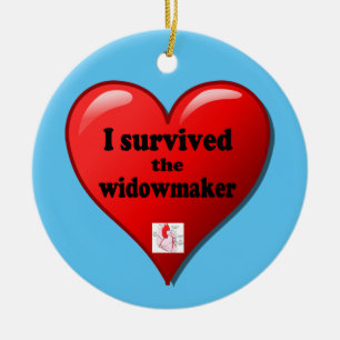 Ik heb de Widowmaker overleefd Keramisch Ornament