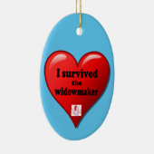 Ik heb de Widowmaker overleefd Keramisch Ornament (Rechts)